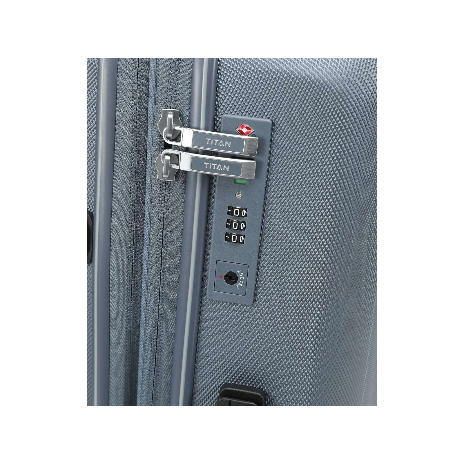 Валіза Titan Xenon 19 Bluestone S exp USB (Ti849403-25) зображення 8