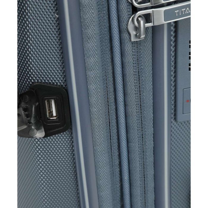 Валіза Titan Xenon 19 Bluestone S exp USB (Ti849403-25) зображення 9