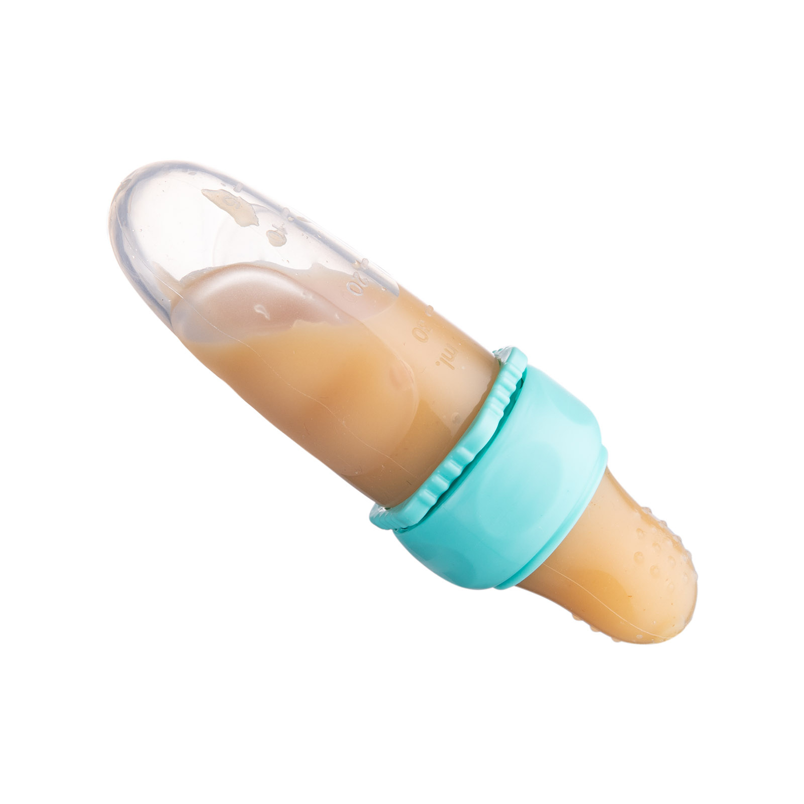 Ниблер Canpol babies силиконовый для кормления – бирюзовый (56/110_tur) изображение 7