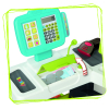 Игровой набор Smoby Интерактивный маркет с электронной кассой и тележкой 34 аксессуара (350230) изображение 4