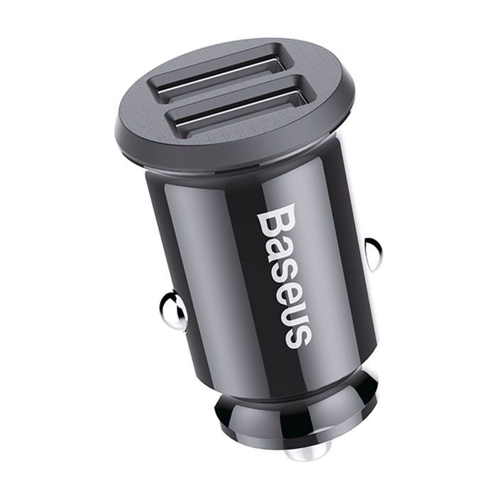 Зарядное устройство Baseus Grain Car Charger USB-A Black (CCALL-ML01) изображение 3