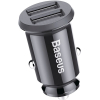 Зарядний пристрій Baseus Grain Car Charger USB-A Black (CCALL-ML01) зображення 3