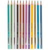 Карандаши цветные Cool For School Metallic 12 цветов (CF15168) изображение 3