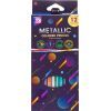Олівці кольорові Cool For School Metallic 12 кольорів (CF15168)