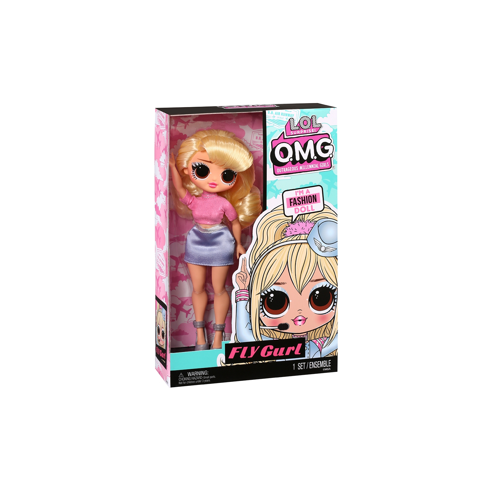 Лялька L.O.L. Surprise! серії OPP OMG - Стюардеса (987697) зображення 5
