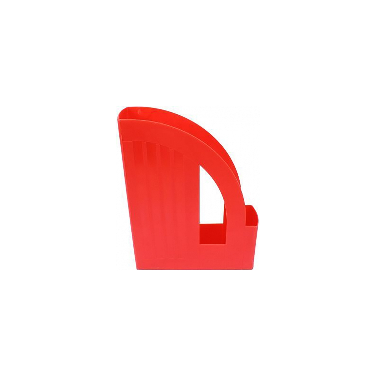 Лоток для паперів Economix вертикальний пластик, червоний (E31901-03)