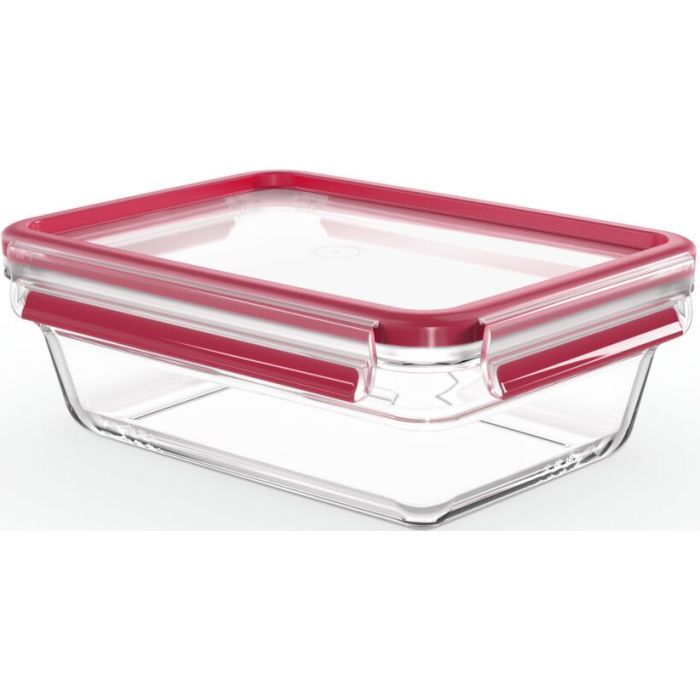 Пищевой контейнер Tefal Masterseal Glass Red 2 л (N1041110) изображение 2