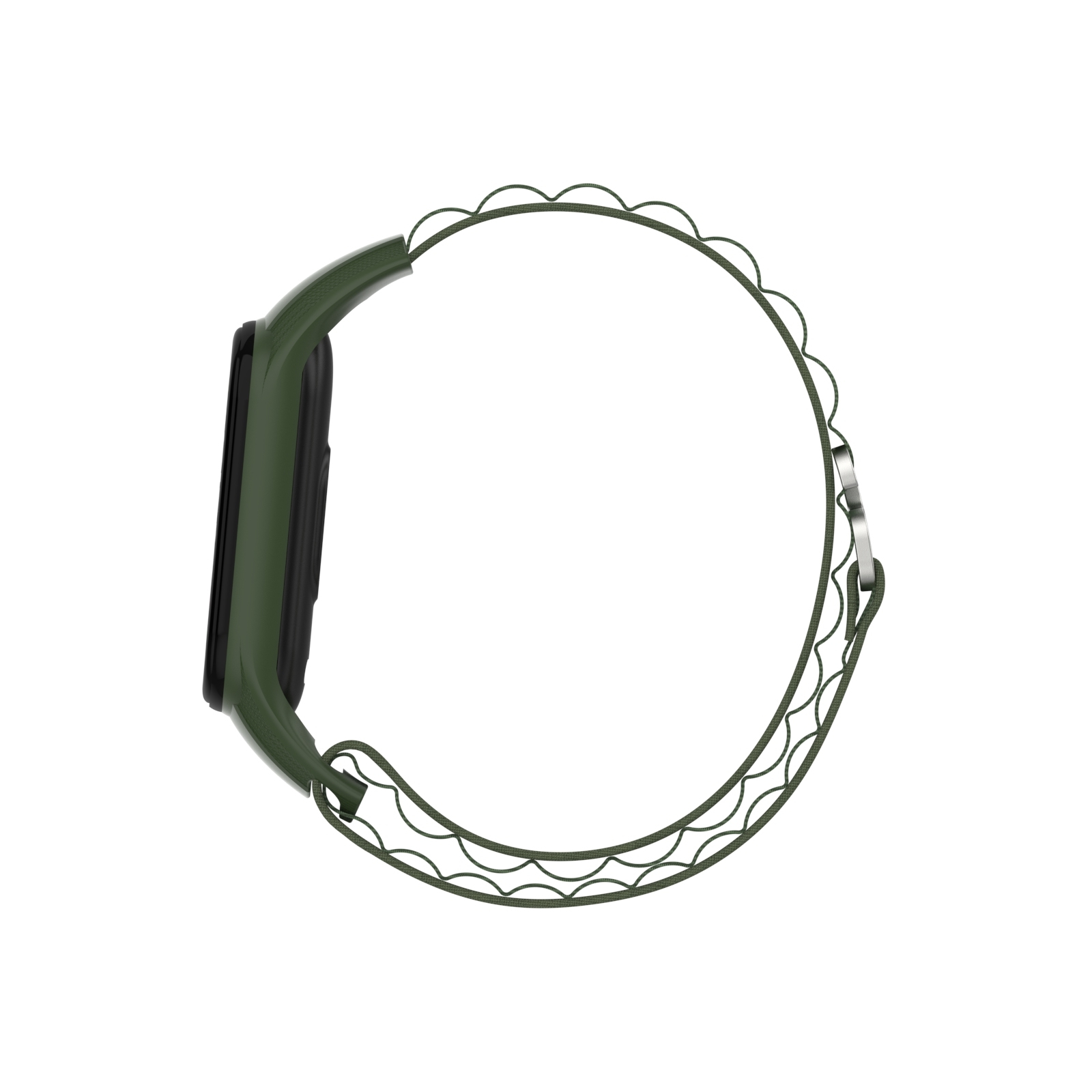Ремешок для фитнес браслета Armorstandart AlpinaStyle Band для Xiaomi Mi Band 7/6/5/4 Green (ARM64988) изображение 5