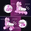 Роликові ковзани Neon Сombo Pink розмір 34-37 (NT10P4) зображення 10