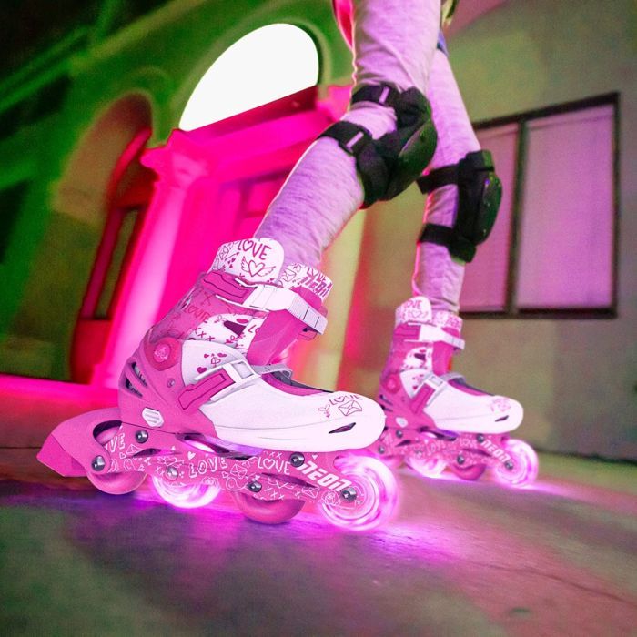 Роликові ковзани Neon Сombo Pink розмір 34-37 (NT10P4) зображення 12