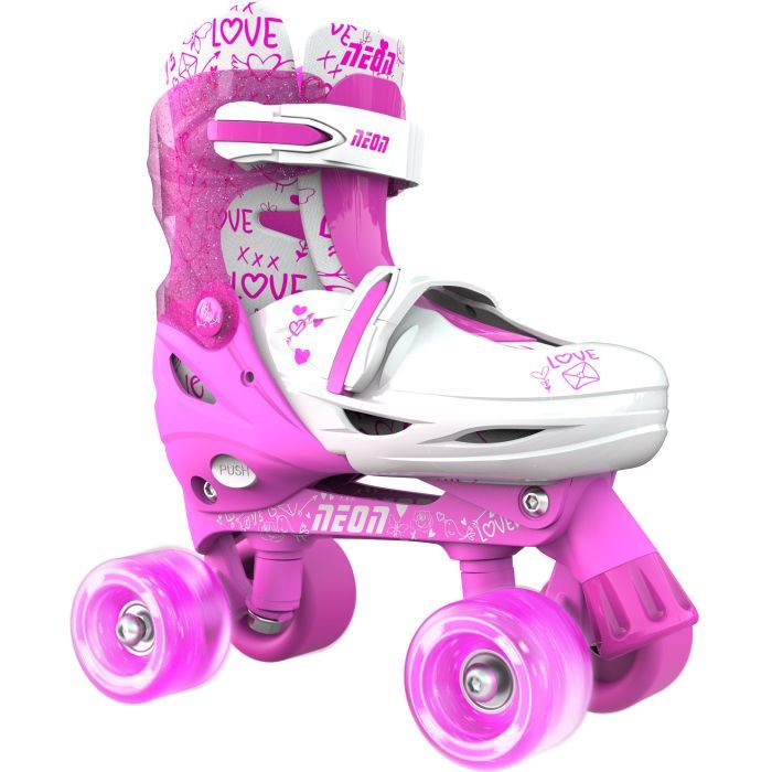 Роликові ковзани Neon Сombo Pink розмір 34-37 (NT10P4) зображення 5