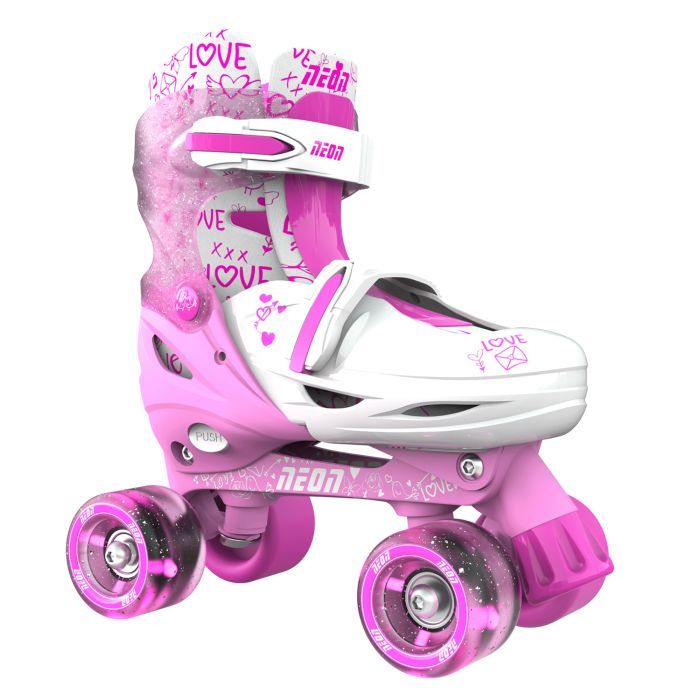 Роликові ковзани Neon Сombo Pink розмір 34-37 (NT10P4) зображення 6