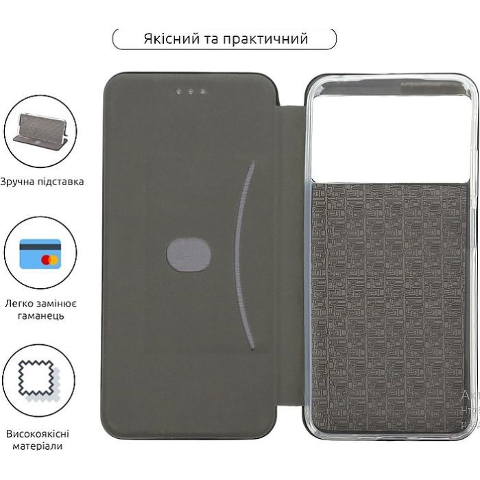 Чехол для мобильного телефона BeCover Exclusive Poco M5 4G Burgundy Red (709018) изображение 5