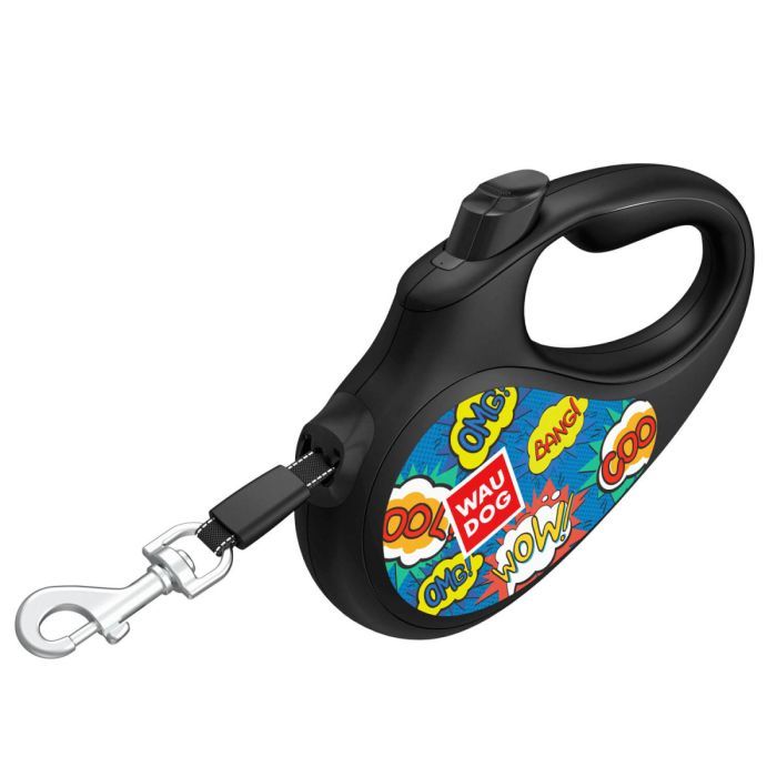 Повідець для собак WAUDOG R-leash ВАУ світловідбиваюча стрічка S 5 м (8124-0087-01) зображення 2