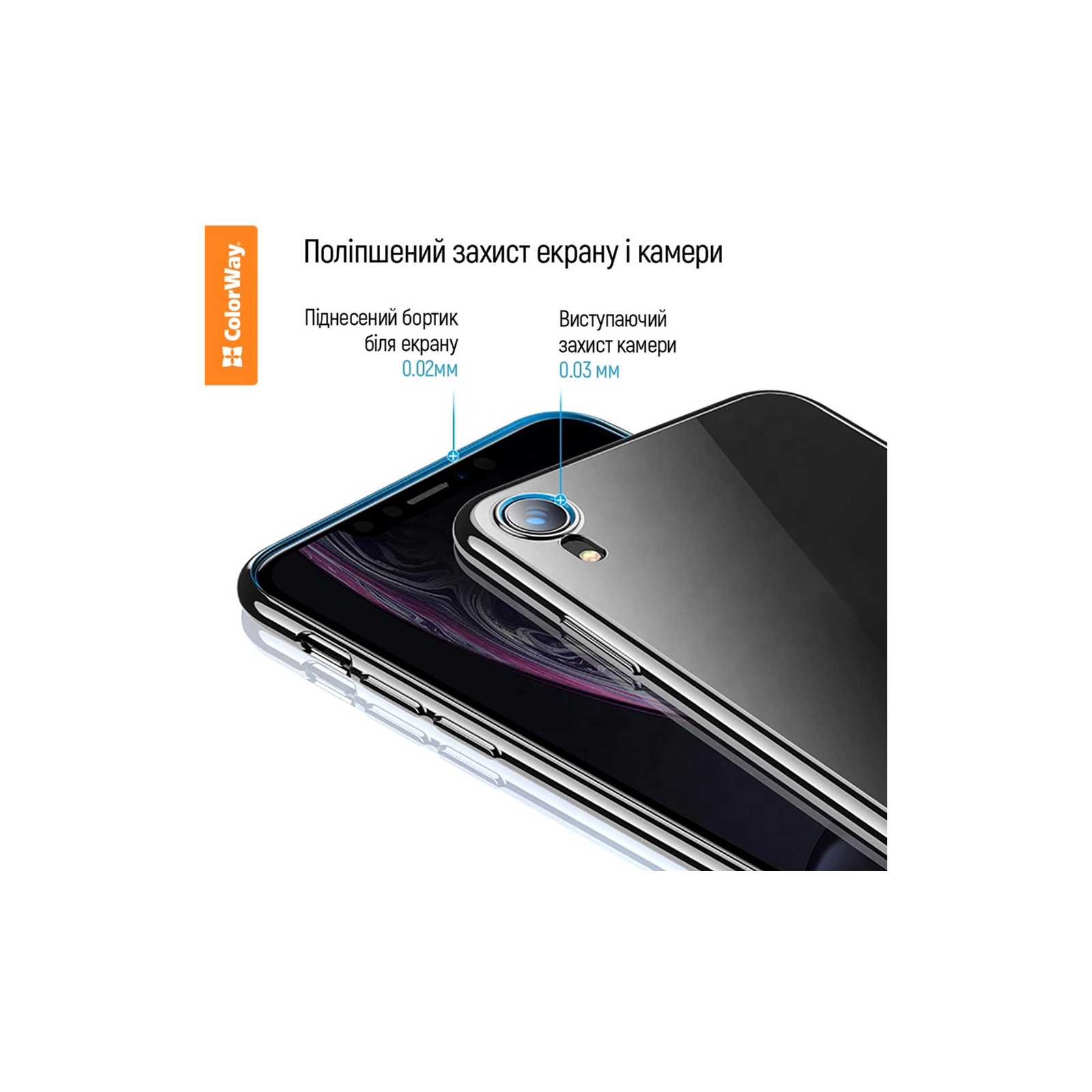 Чохол до мобільного телефона ColorWay TPU matt Xiaomi Redmi Note 12 black (CW-CTMXRN12-BK) зображення 3