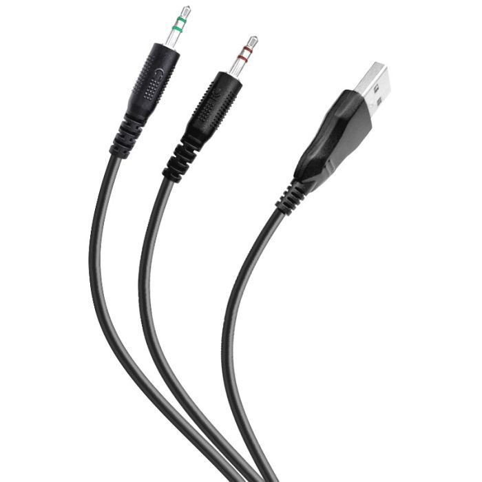Наушники Havit HV-H2011D USB + 3.5мм (HV-H2011D) изображение 6
