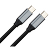 Дата кабель USB-C to USB-C 1.5m USB3.2 Gen2 100W 10GBps Nylon Vinga (VCPDCU3215) зображення 2