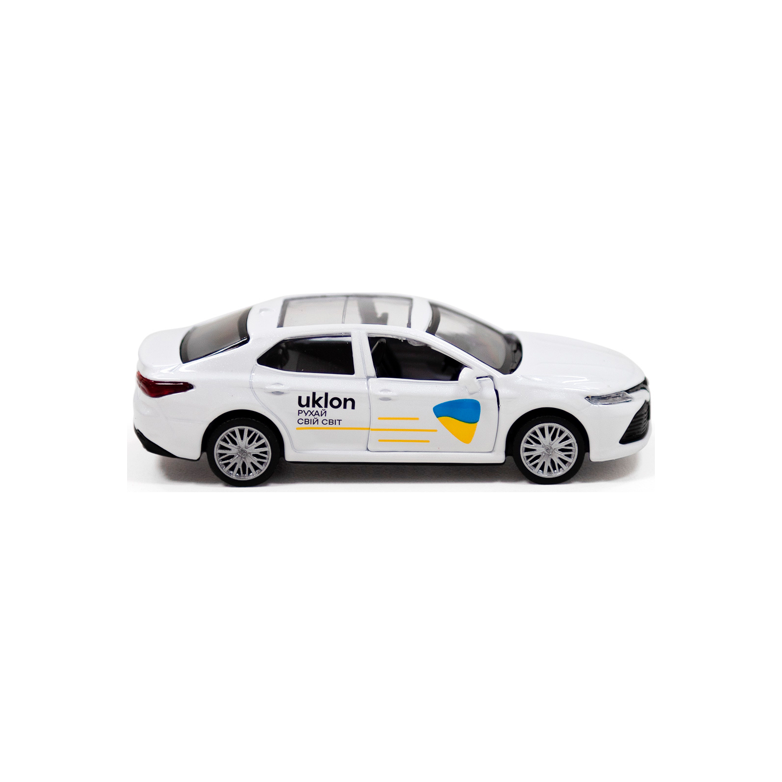 Машина Techno Drive Toyota Camry Uklon (білий) (250291) зображення 5