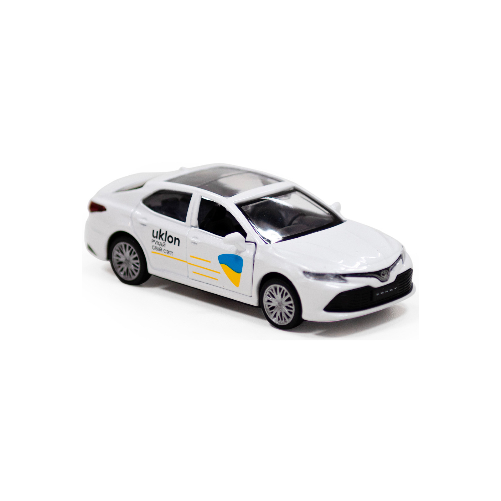 Машина Techno Drive Toyota Camry Uklon (білий) (250291) зображення 6