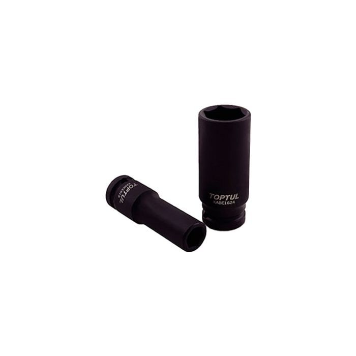 Головка торцевая Toptul 1/2" 6-гранная ударная длинная 18мм (KABE1618)