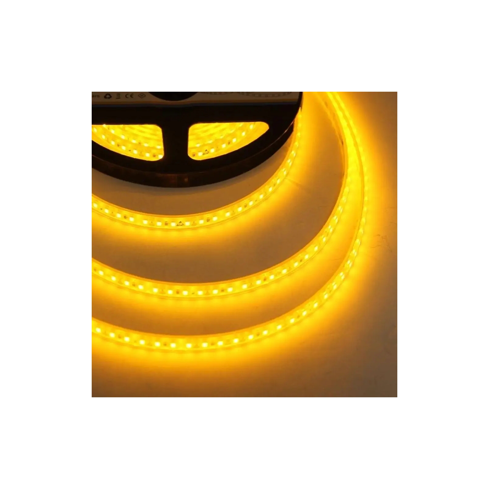 Светодиодная лента LED-STIL 9,6 Вт/м 2835 120 діодів IP68 12 Вольт 70 lm ЖОВТИЙ (DFN2835-120A-IP68-Y)