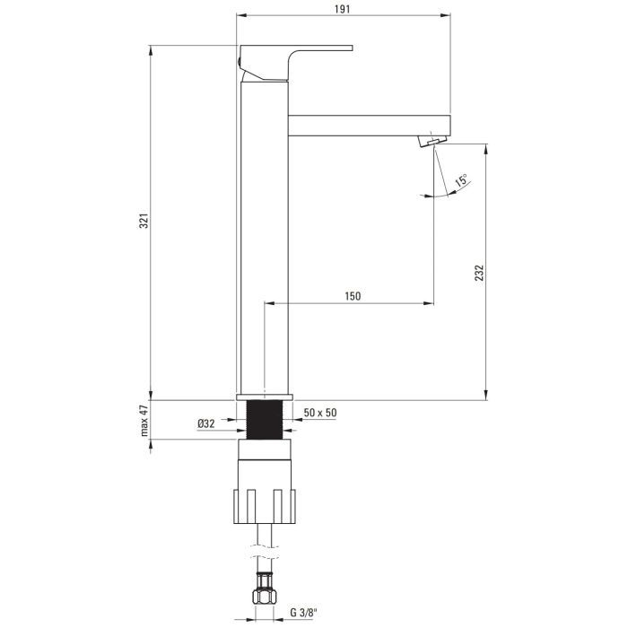 Смеситель Deante Anemon Bis (BCZ 021K) изображение 3