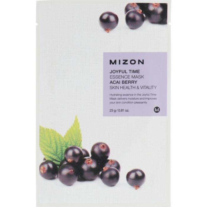 Маска для лица Mizon Joyful Time Essence Mask Ягоды асаи 23 г (8809663752408)