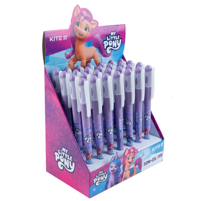 Ручка масляна Kite My Little Pony, синя (LP23-033) зображення 2