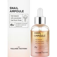 Сыворотка для лица Village 11 Factory Snail Ampoule с муцином улитки 50 мл (8809663751050)