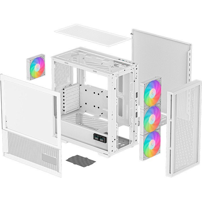 Корпус Deepcool CH560 Digital White (R-CH560-WHAPE4D-G-1) изображение 12