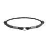 Шнурок для адресника WAUDOG Smart ID М 42-76 см черный (60391)