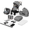 Коляска Lionelo 3 в 1 Mari Tour Grey Stone (LO-MARI TOUR 3IN1 GREY STONE) изображение 12