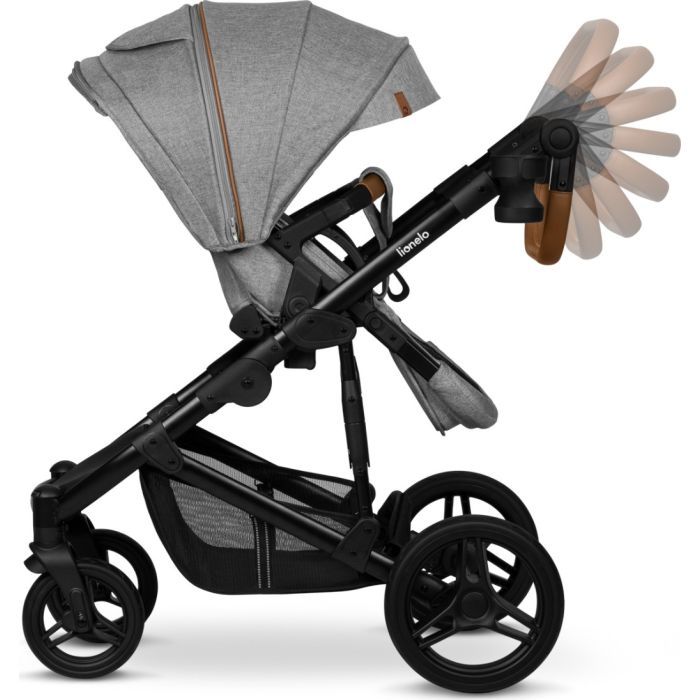 Коляска Lionelo 3 в 1 Mari Tour Grey Stone (LO-MARI TOUR 3IN1 GREY STONE) изображение 9