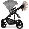 Коляска Lionelo 3 в 1 Mari Tour Grey Stone (LO-MARI TOUR 3IN1 GREY STONE) изображение 9