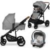 Коляска Lionelo 3 в 1 Mari Tour Grey Stone (LO-MARI TOUR 3IN1 GREY STONE)