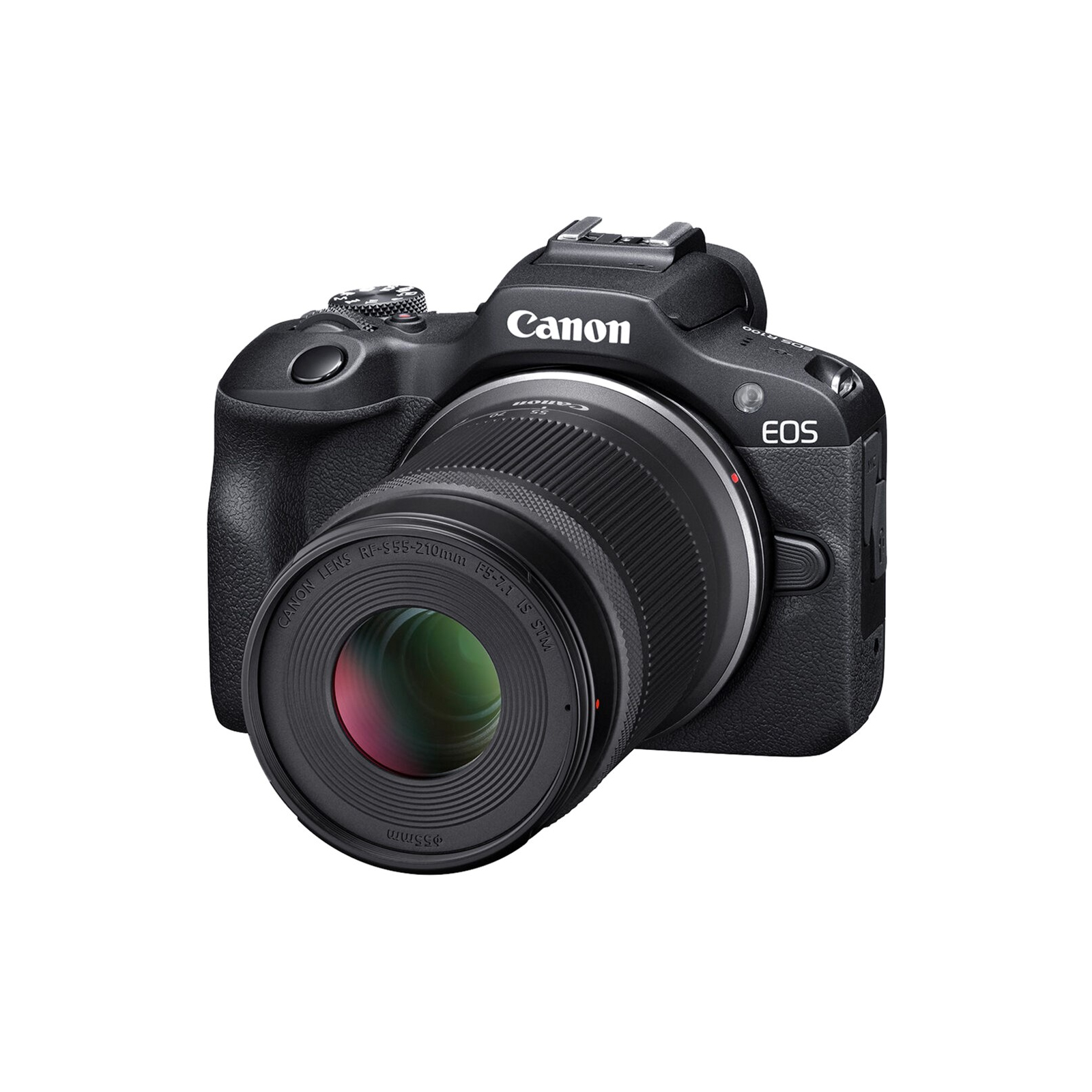 Цифровой фотоаппарат Canon EOS R100 + 18-45 IS STM + 55-210 f/5.0-7.1 IS STM (6052C036) изображение 2