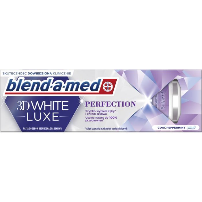 Зубна паста Blend-a-med 3D White Luxe Досконалість 75 мл (4084500743847) зображення 2