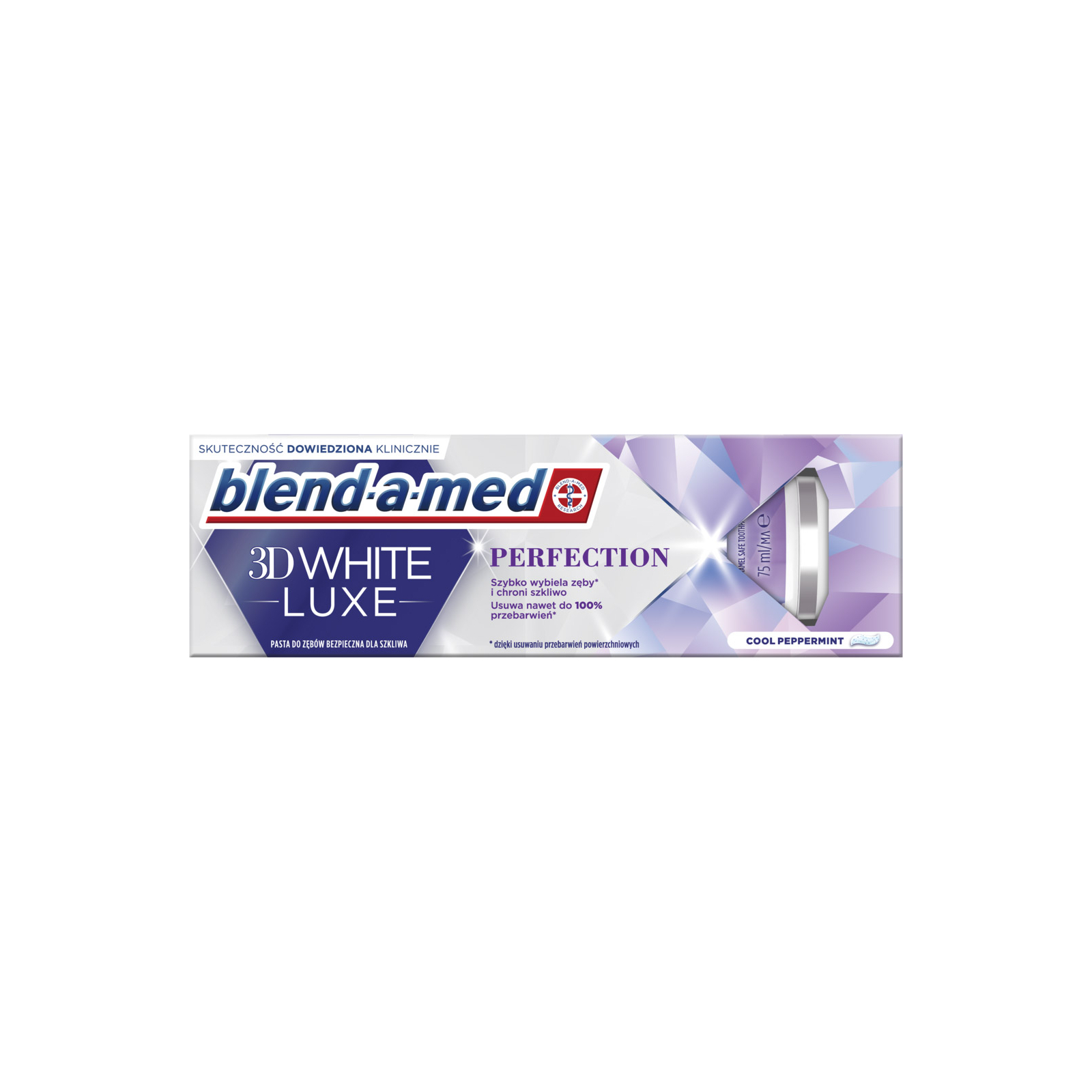 Зубна паста Blend-a-med 3D White Luxe Досконалість 75 мл (4084500743847) зображення 2