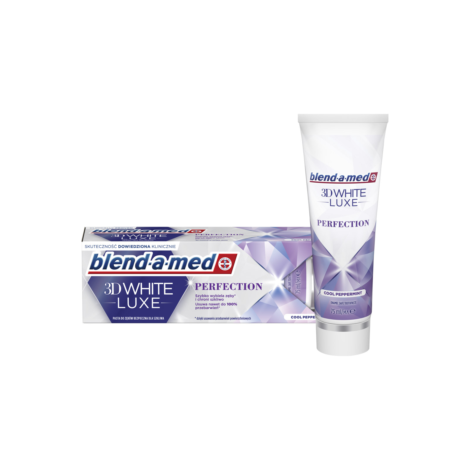 Зубная паста Blend-a-med 3D White Luxe Совершенство 75 мл (4084500743847)