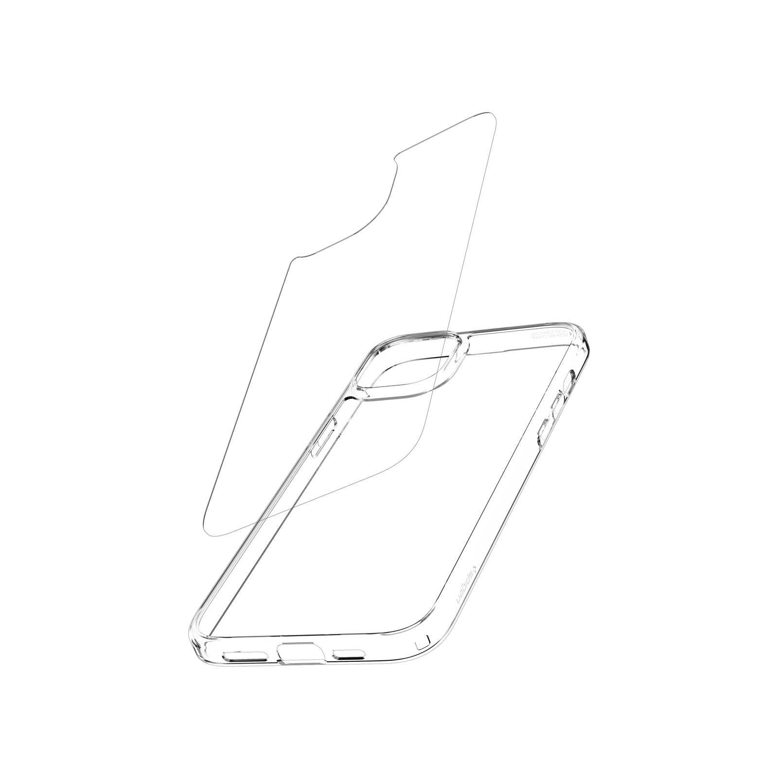 Чохол до мобільного телефона Spigen Apple iPhone 15 Air Skin Hybrid Crystal Clear (ACS06785) зображення 10