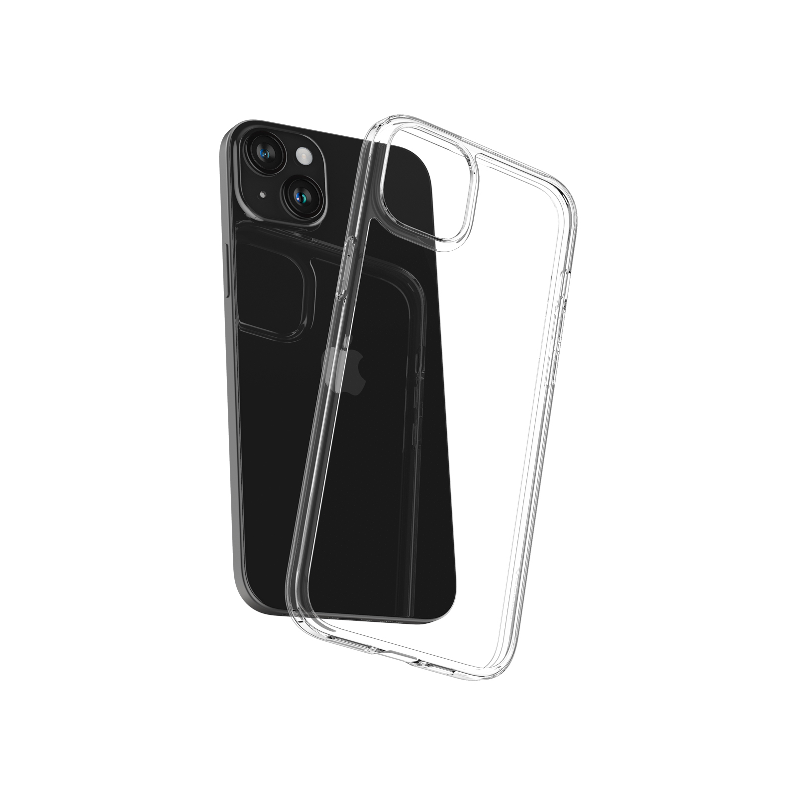 Чохол до мобільного телефона Spigen Apple iPhone 15 Air Skin Hybrid Crystal Clear (ACS06785) зображення 11