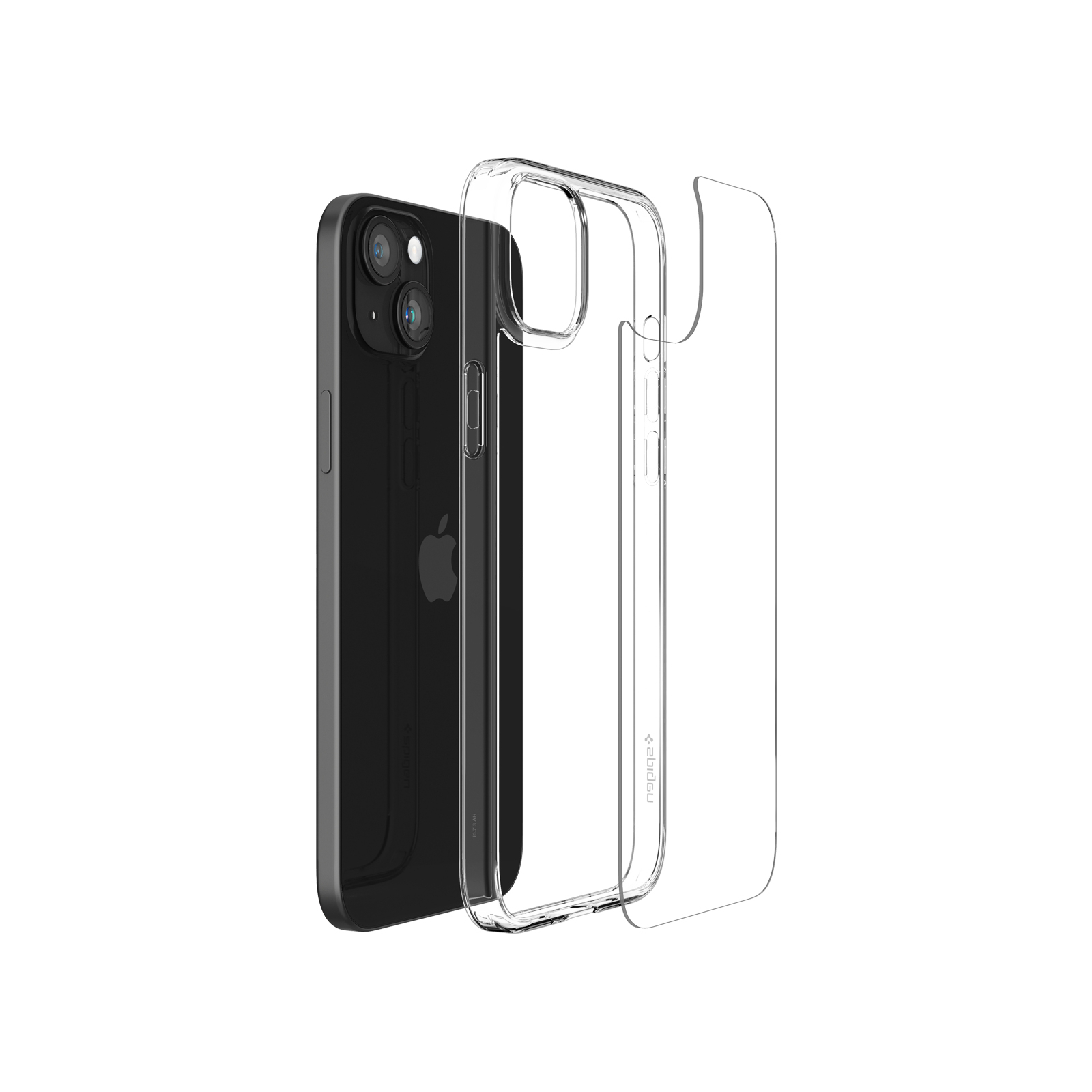 Чохол до мобільного телефона Spigen Apple iPhone 15 Air Skin Hybrid Crystal Clear (ACS06785) зображення 9