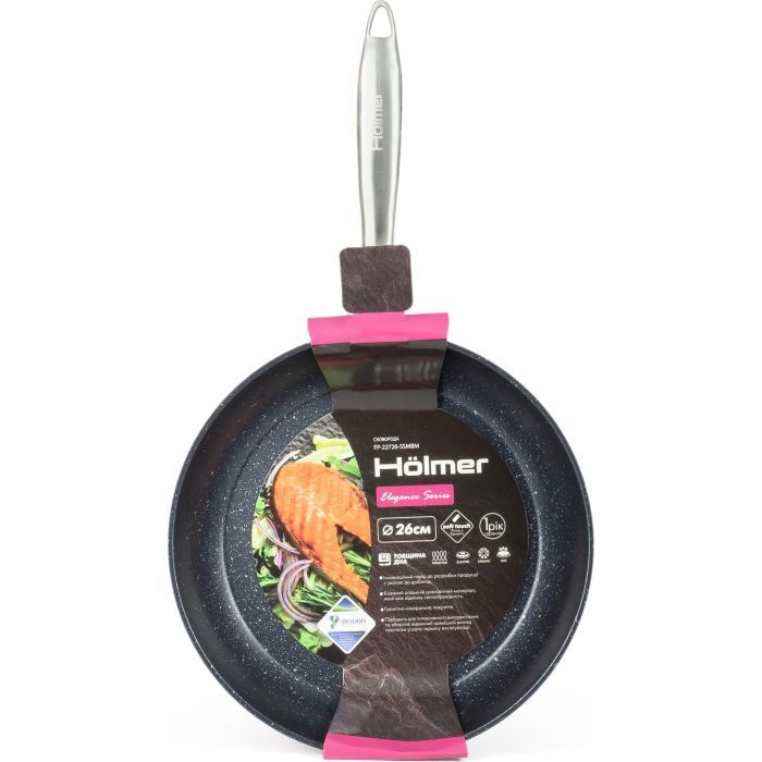 Сковорода Hölmer Elegance кована 28 см (FP-22728-SSMBM Elegance) изображение 6