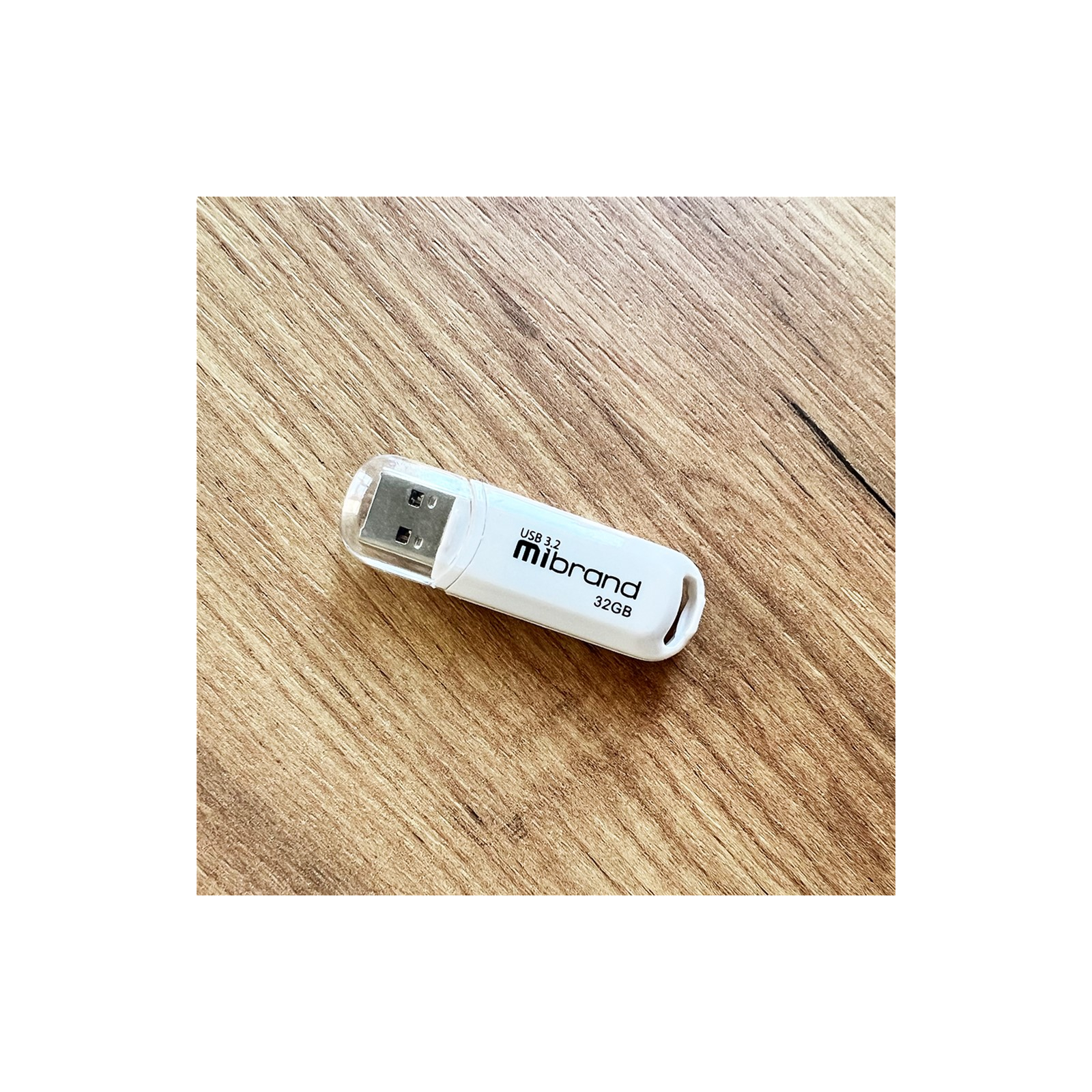 USB флеш накопитель Mibrand 32GB Marten White USB 3.2 (MI3.2/MA32P10W) изображение 2