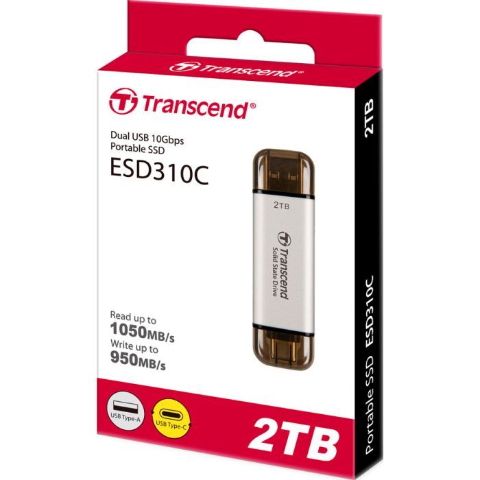 Накопитель SSD USB 3.2 512TB ESD310 Transcend (TS512GESD310S) изображение 4
