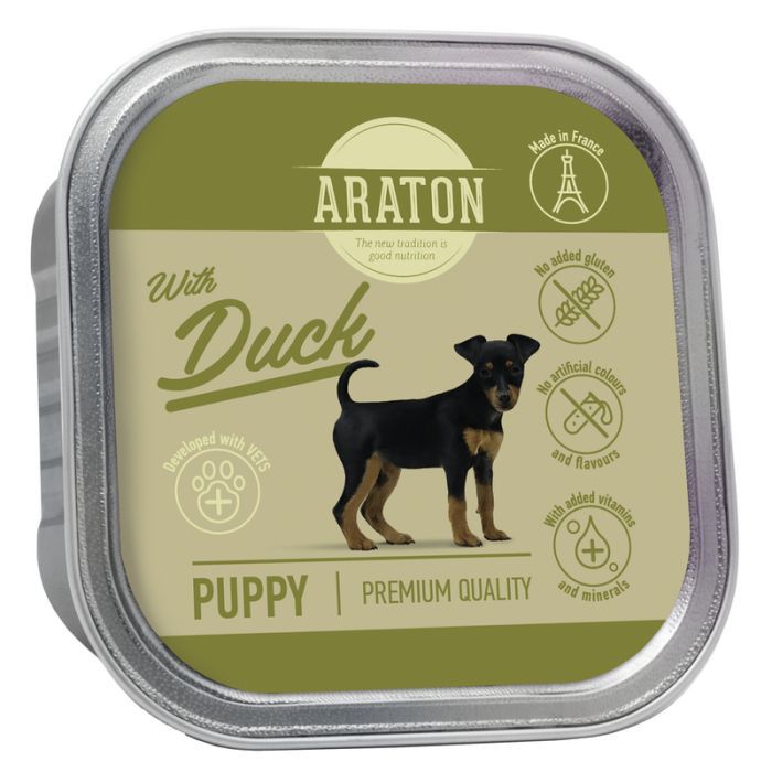 Консервы для собак ARATON Puppy with Duck 150 г (KIK45701)