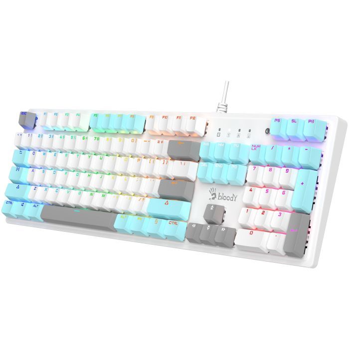 Клавиатура A4Tech Bloody S510R RGB BLMS Switch Red USB Black (Bloody S510R Fire Black) изображение 5