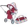 Коляска для кукол Melogo 9391 burgundy (Melogo 9391 burgundy)