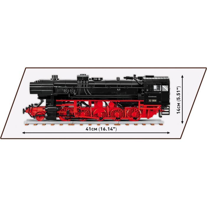 Конструктор Cobi Локомотив DRB Class 52 1:35, 1723 детали (COBI-6283) изображение 8