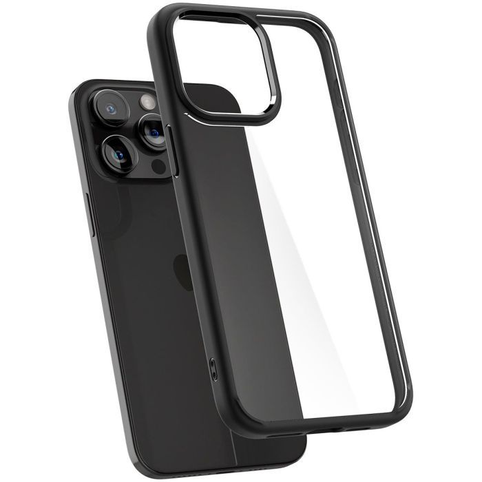 Чехол для мобильного телефона Spigen Apple iPhone 15 Pro Ultra Hybrid Matte Black (ACS06713) изображение 8